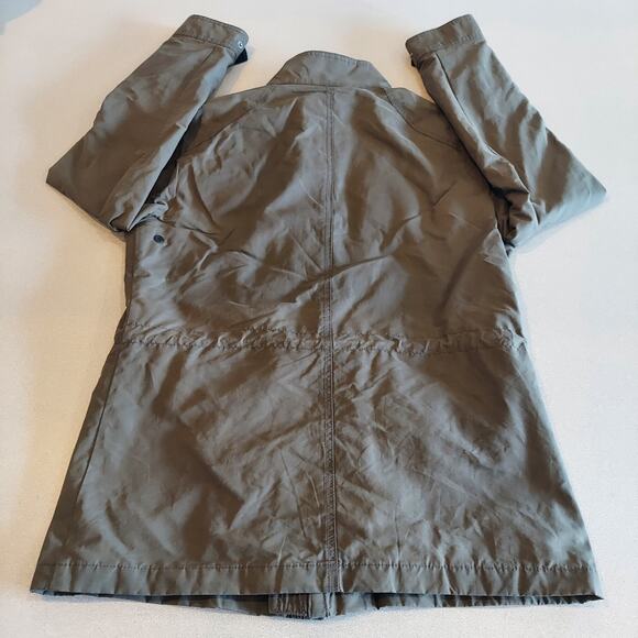 Banana Republic Jacket Mens Medium Full Zip Plaid Lined Elbow Patch - Picture 2 of 8